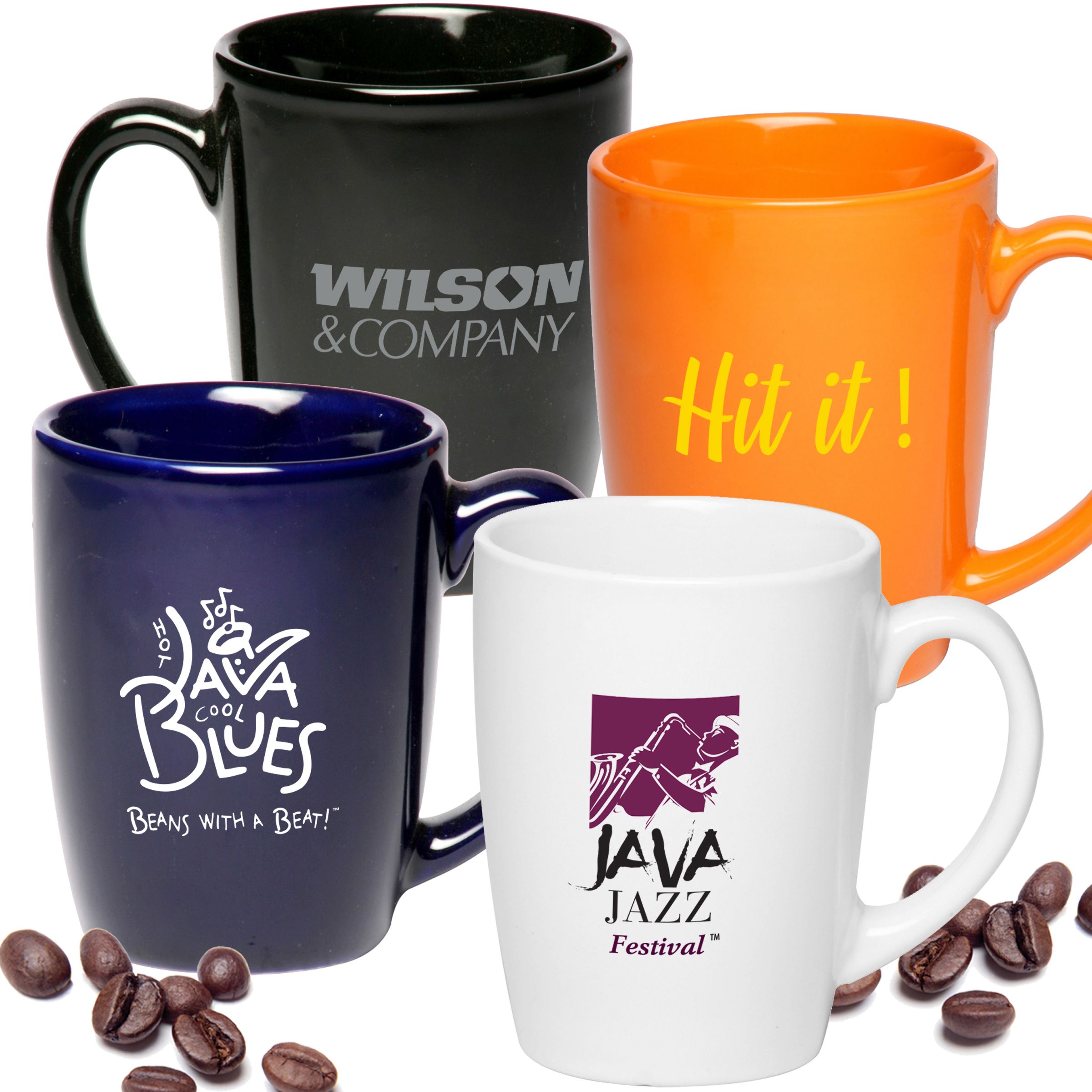 The Java Coffee Mug Ceramic 12oz